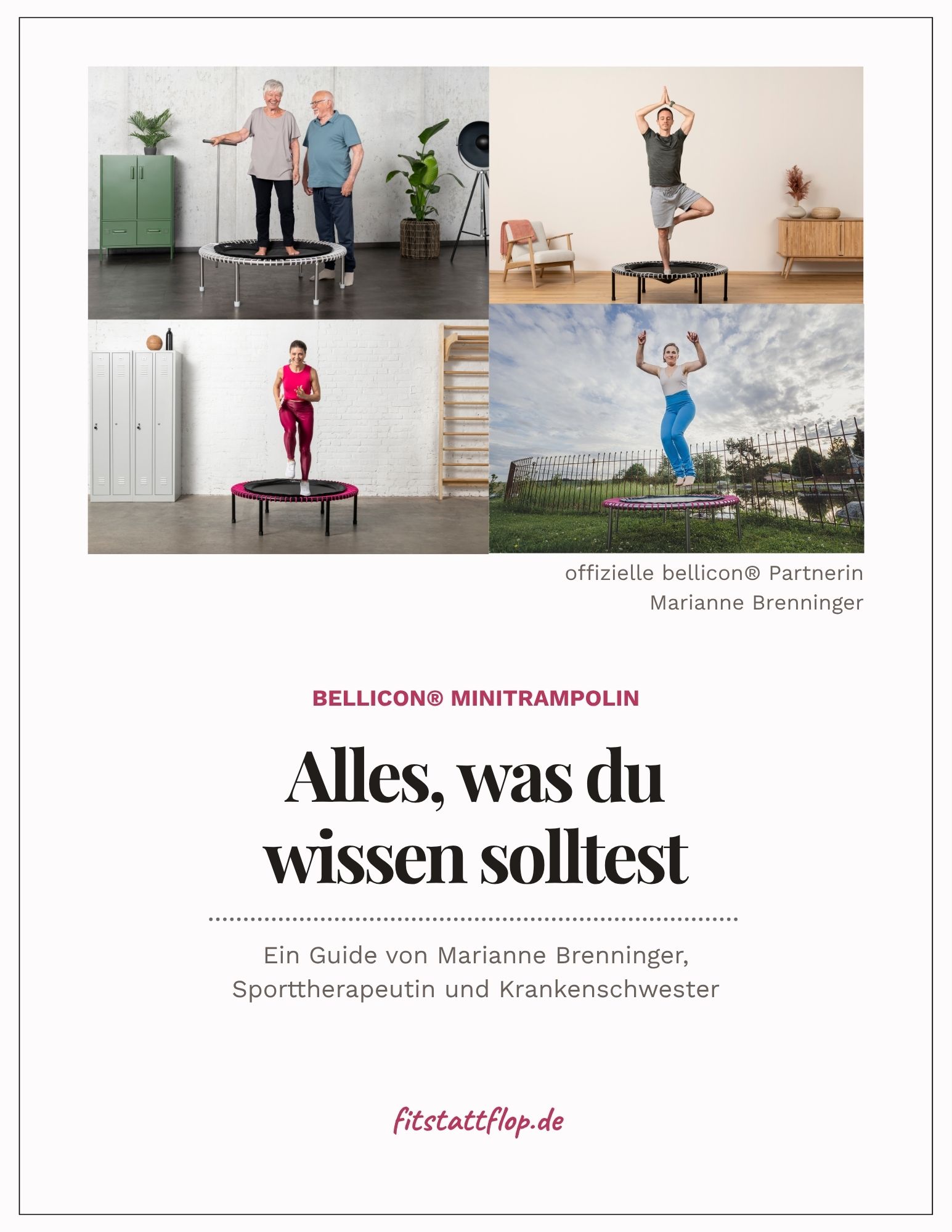 Titelseite des bellicon Guide von Marianne Brenninger